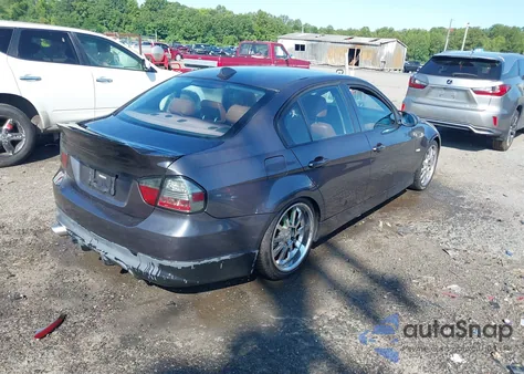 2006 BMW 325I из США, поврежденный, VIN WBAVB135X6KX37732